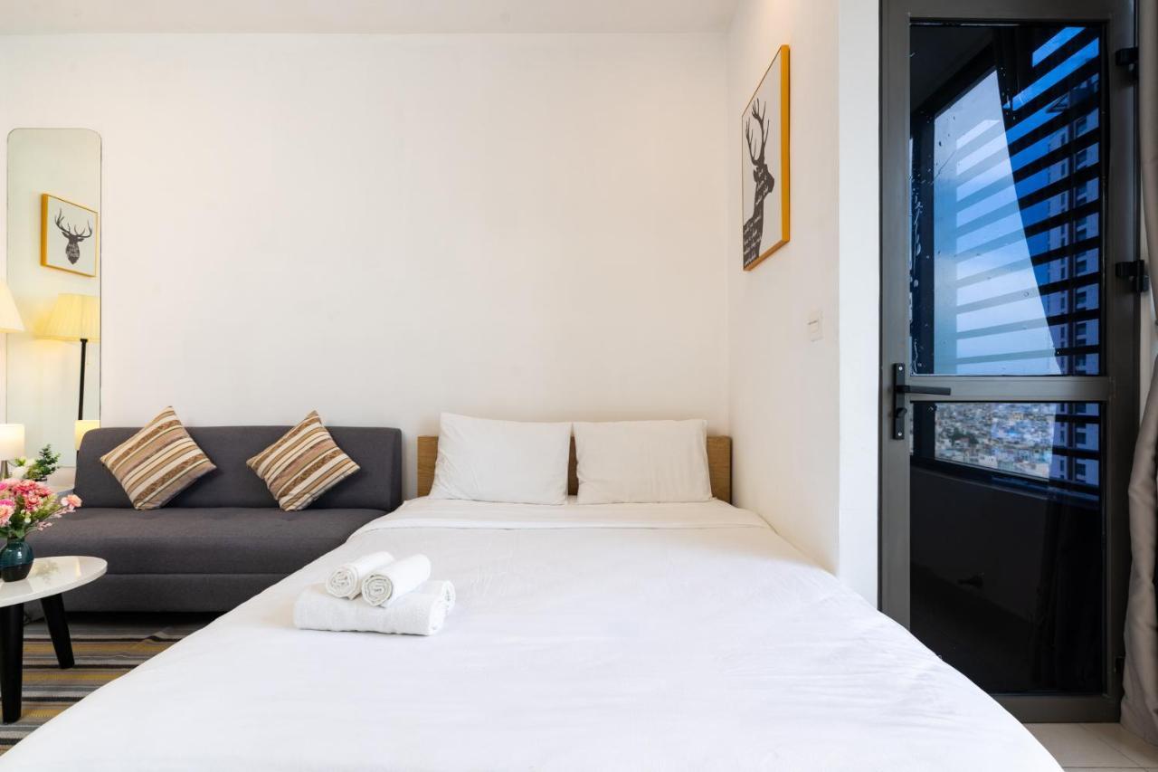 Chau Apartments - Infinity Pool- Ben Thanh โฮจิมินห์ซิตี้ ภายนอก รูปภาพ