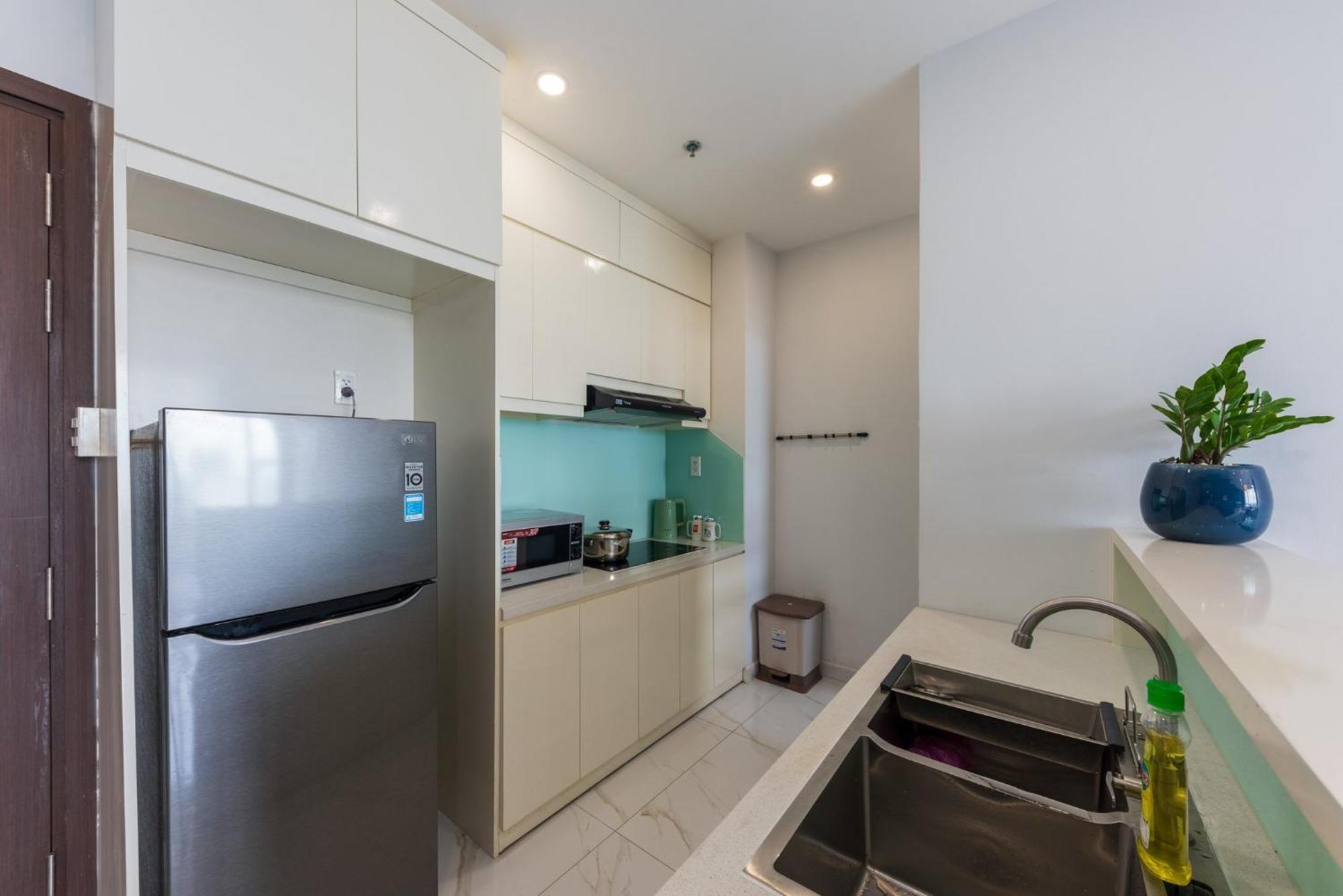 Chau Apartments - Infinity Pool- Ben Thanh โฮจิมินห์ซิตี้ ภายนอก รูปภาพ