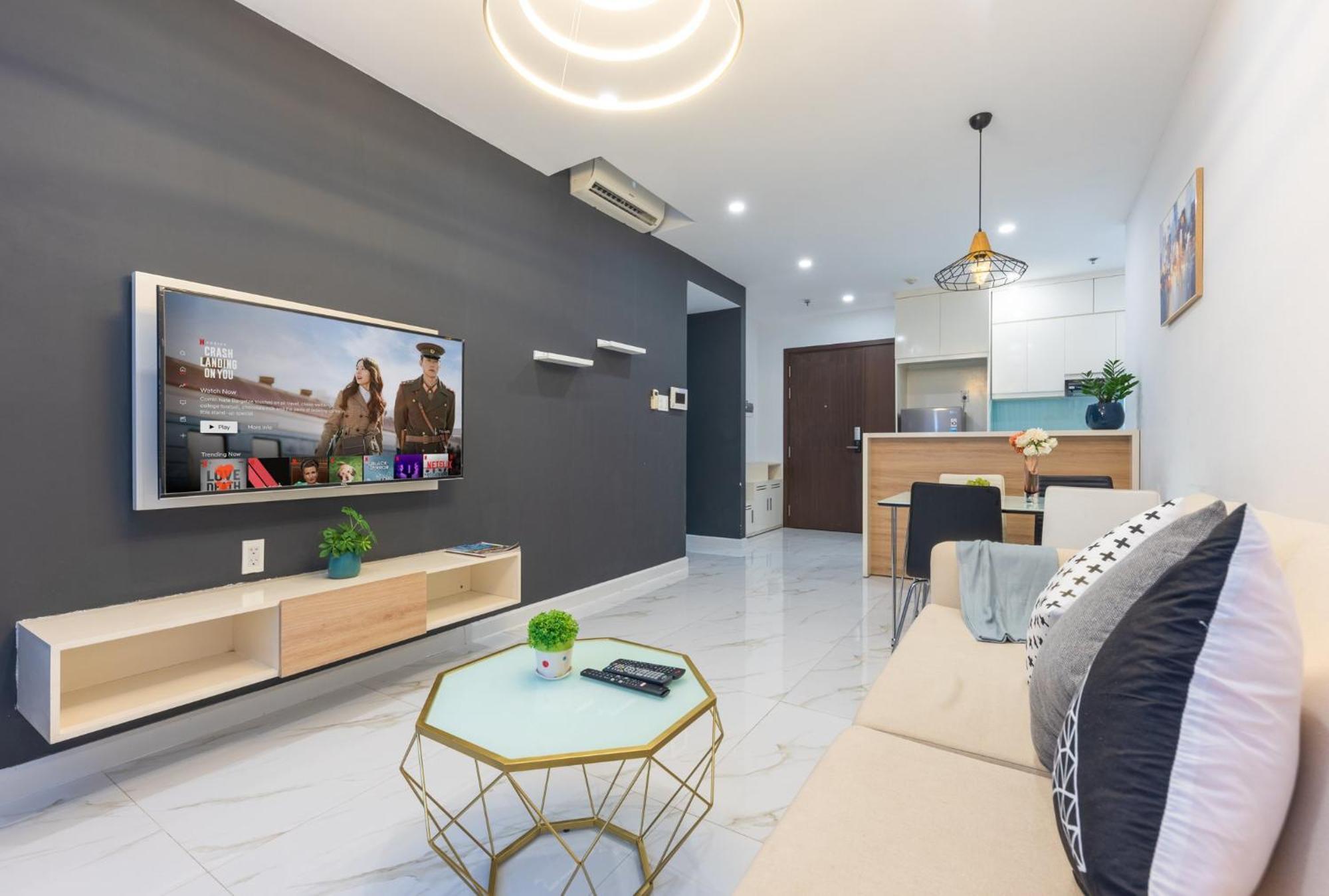 Chau Apartments - Infinity Pool- Ben Thanh โฮจิมินห์ซิตี้ ภายนอก รูปภาพ