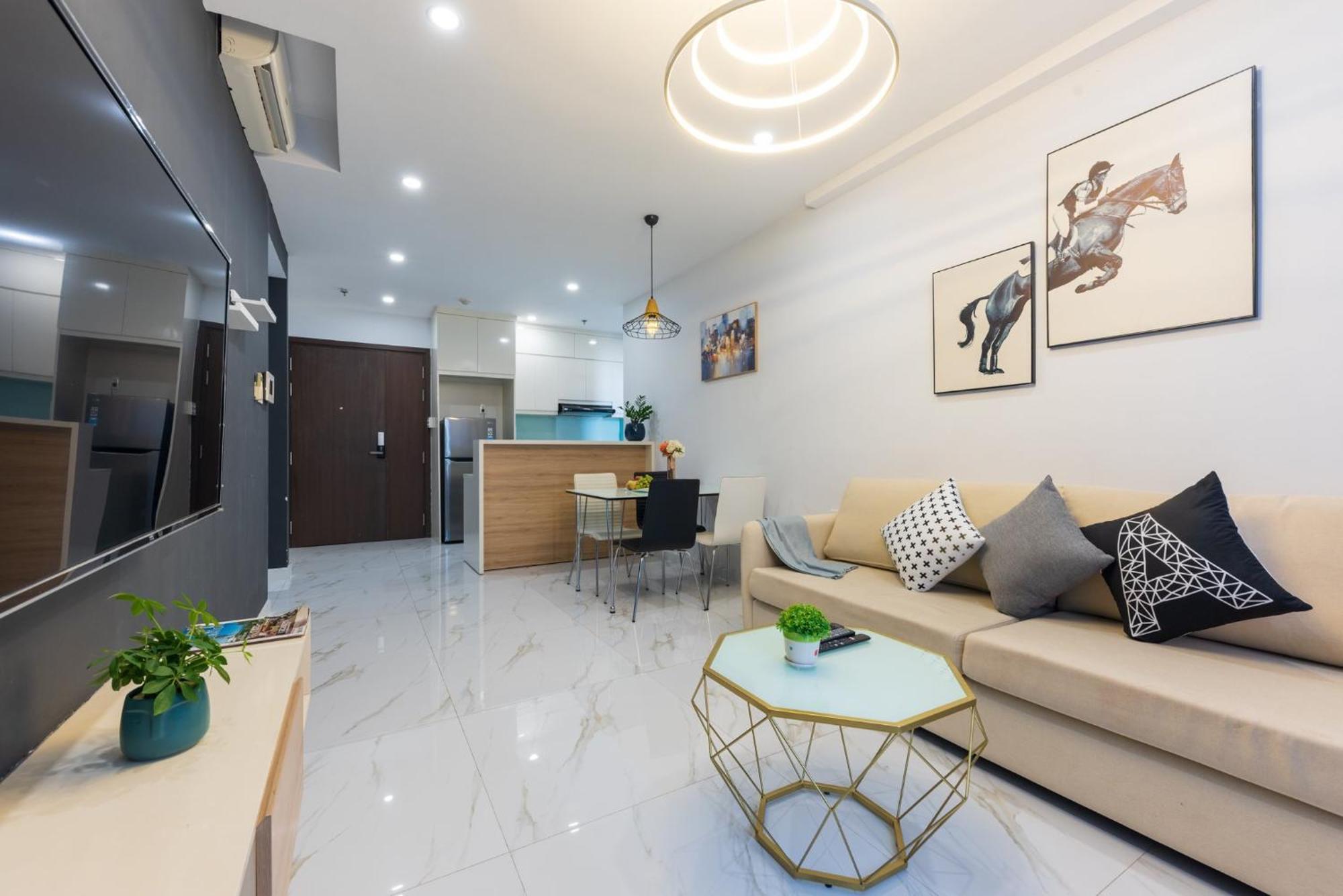 Chau Apartments - Infinity Pool- Ben Thanh โฮจิมินห์ซิตี้ ภายนอก รูปภาพ