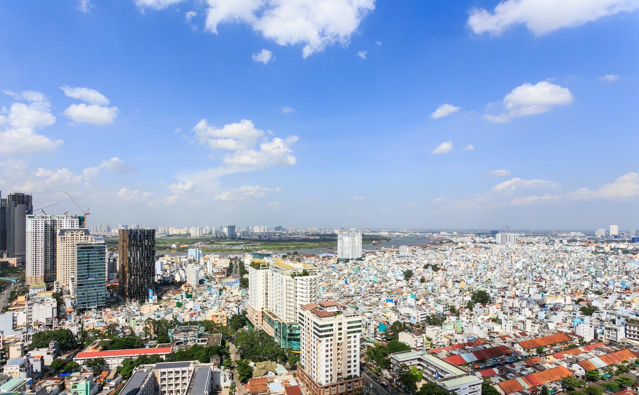 Chau Apartments - Infinity Pool- Ben Thanh โฮจิมินห์ซิตี้ ภายนอก รูปภาพ