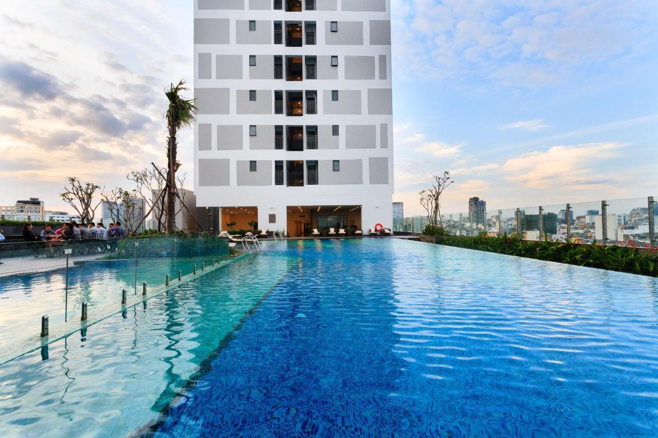 Chau Apartments - Infinity Pool- Ben Thanh โฮจิมินห์ซิตี้ ภายนอก รูปภาพ